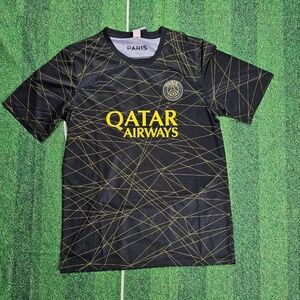 Paris Mens Soccer Jersey Playera de Paris Male Football